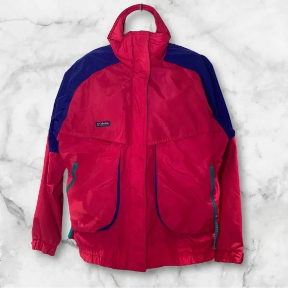 Columbia Vintage Powder Keg Women’s AllWeather Coat Excellent Condition Sz Large - Picture 1 of 16